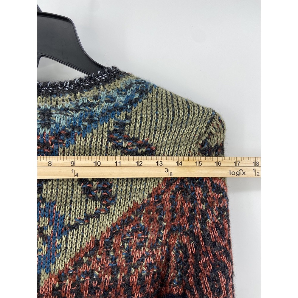 Peruvian Connection Sweater Womens Large Cardigan‎ Fall Baby Alpaca Cozy Soft - Picture 5 of 7